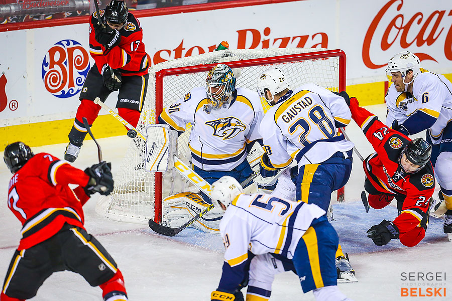 nhl hockey calgary sports photographer sergei belski photo