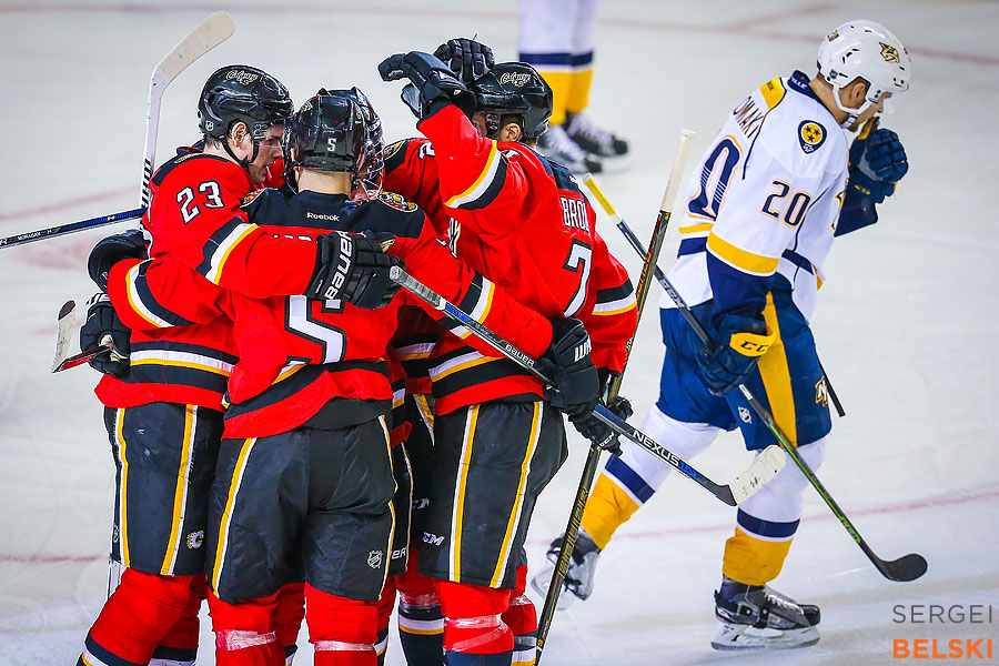 nhl hockey calgary sports photographer sergei belski photo