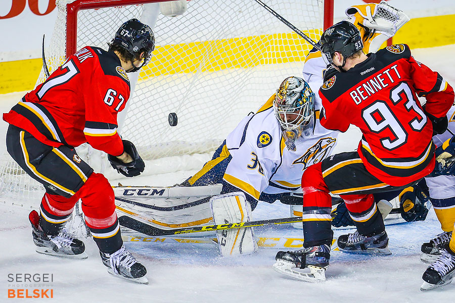 nhl hockey calgary sports photographer sergei belski photo