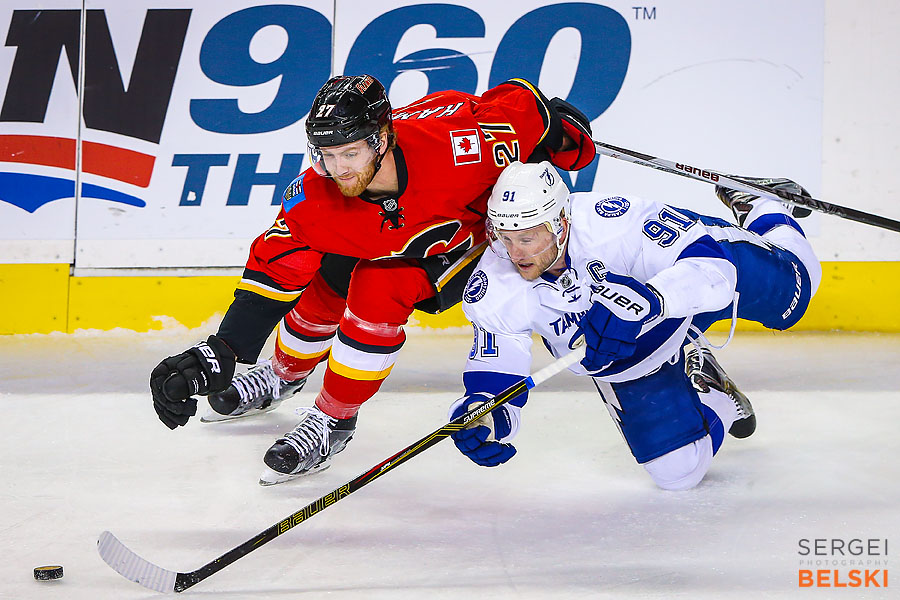 nhl hockey calgary sports photographer sergei belski photo