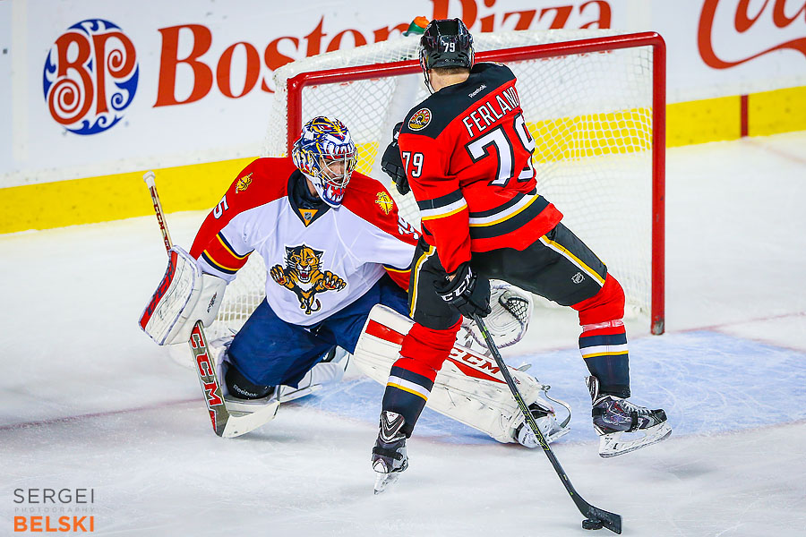 nhl hockey calgary sports photographer sergei belski photo
