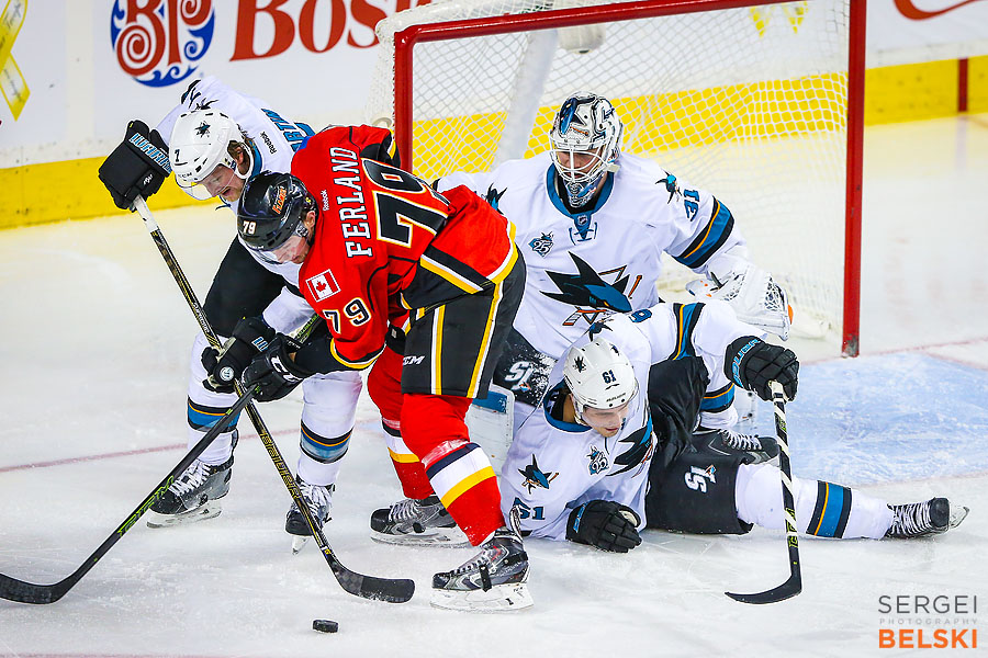 nhl hockey calgary sports photographer sergei belski photo