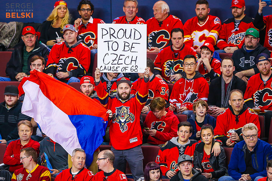nhl hockey calgary sports photographer sergei belski photo