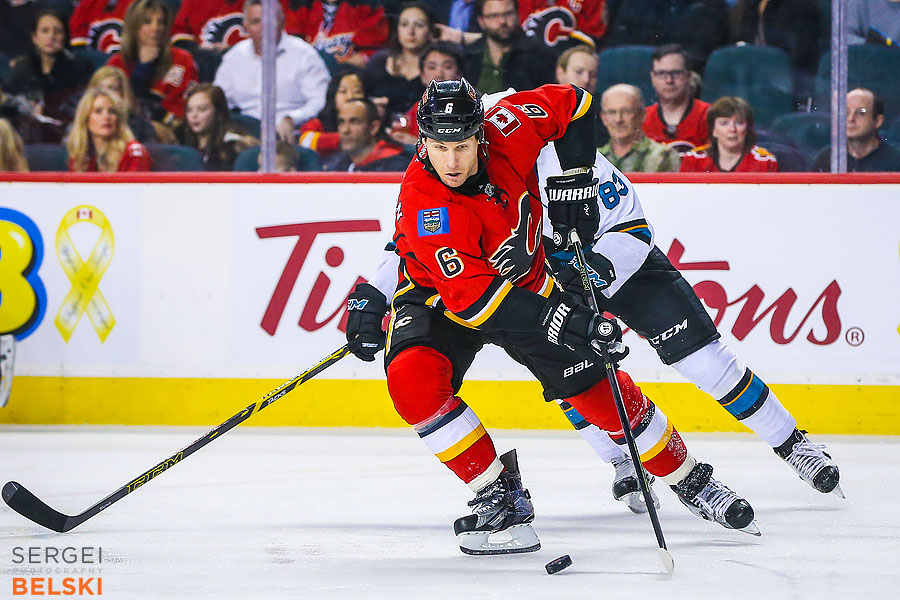 nhl hockey calgary sports photographer sergei belski photo