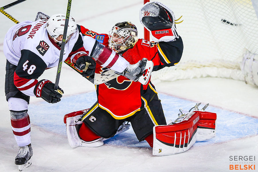 nhl hockey calgary sports photographer sergei belski photo