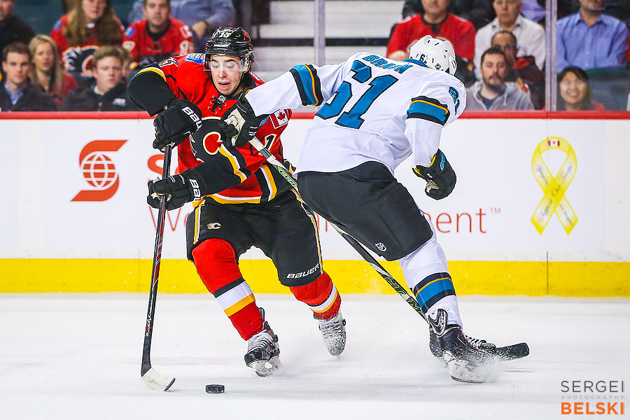 nhl hockey calgary sports photographer sergei belski photo