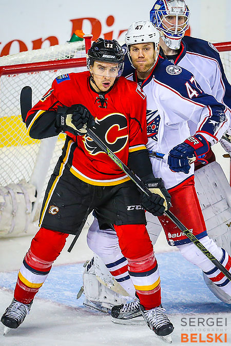 nhl hockey calgary sports photographer sergei belski photo