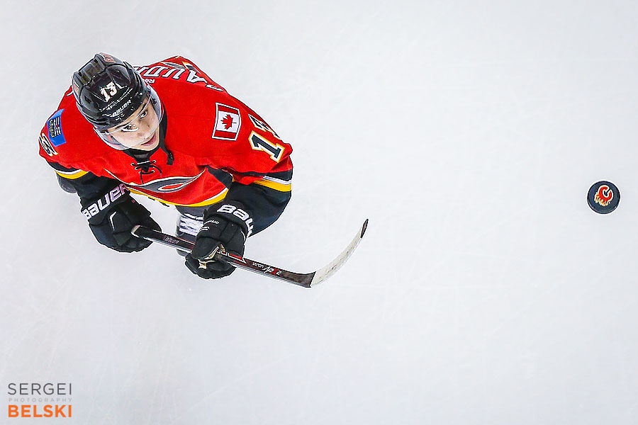 nhl hockey calgary sports photographer sergei belski photo
