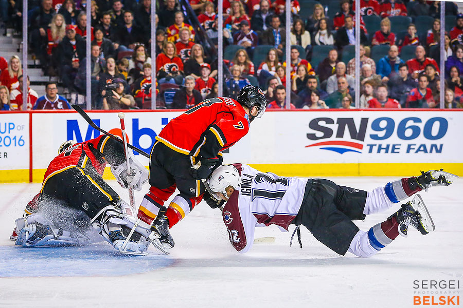 nhl hockey calgary sports photographer sergei belski photo