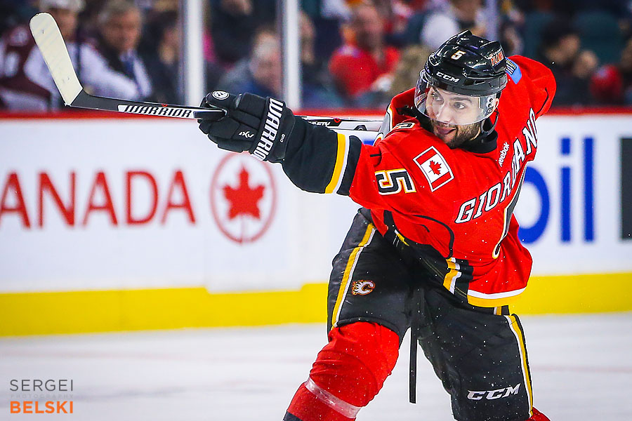 nhl hockey calgary sports photographer sergei belski photo