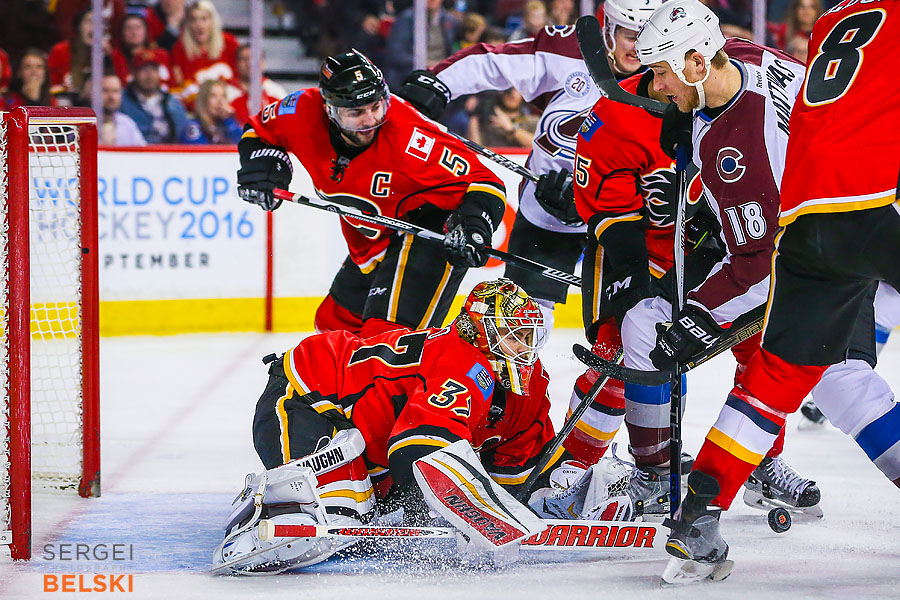 nhl hockey calgary sports photographer sergei belski photo