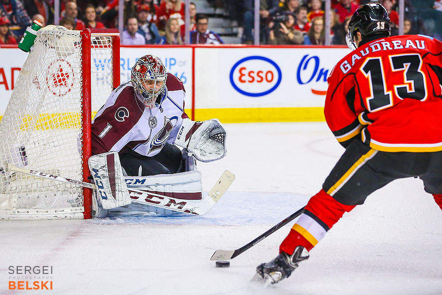 nhl hockey calgary sports photographer sergei belski photo