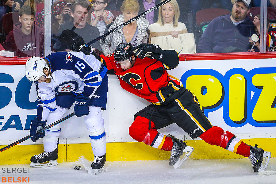 nhl hockey calgary sports photographer sergei belski photo