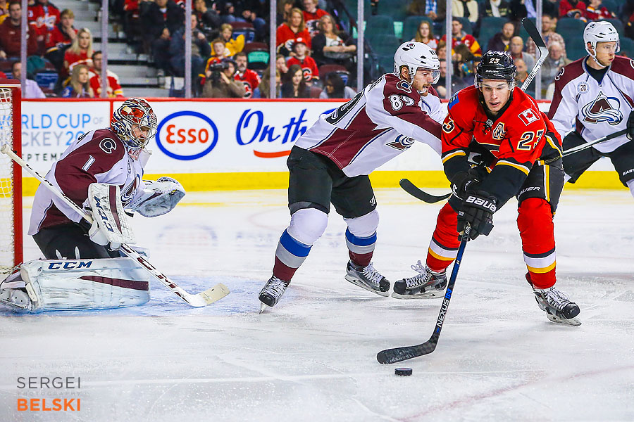 nhl hockey calgary sports photographer sergei belski photo