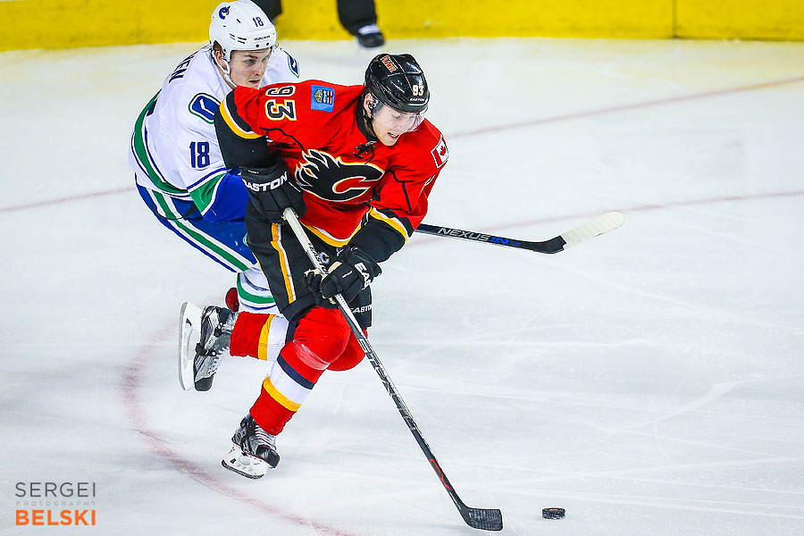 nhl hockey calgary sports photographer sergei belski photo