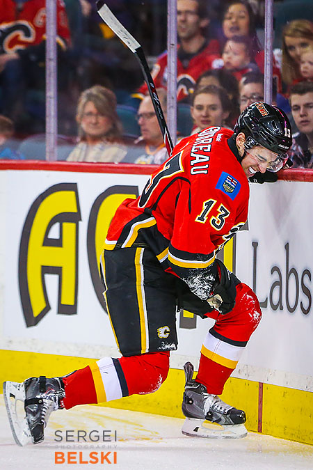 nhl hockey calgary sports photographer sergei belski photo