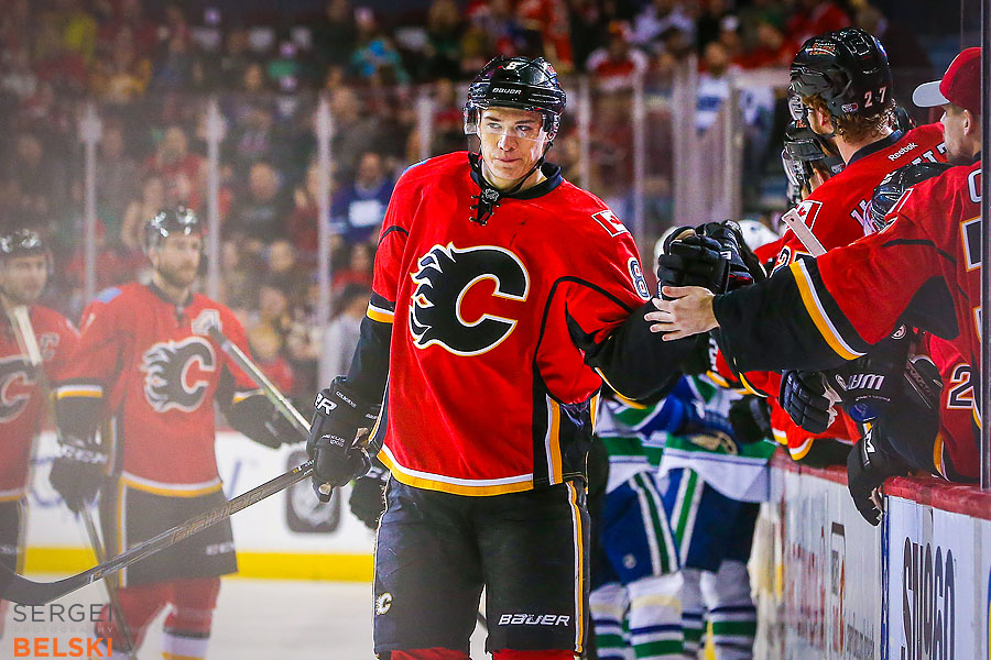 nhl hockey calgary sports photographer sergei belski photo