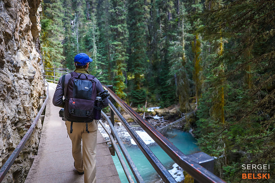 johnston canyon calgary travel photographer sergei belski photo