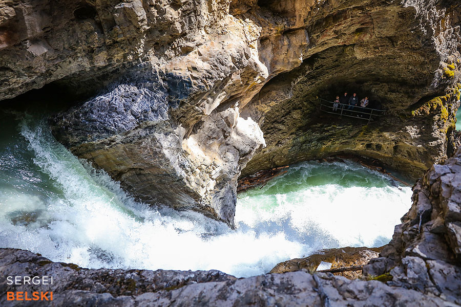 johnston canyon calgary travel photographer sergei belski photo