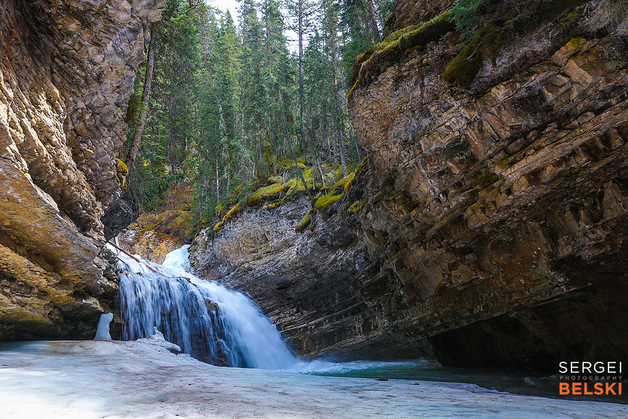 johnston canyon calgary travel photographer sergei belski photo