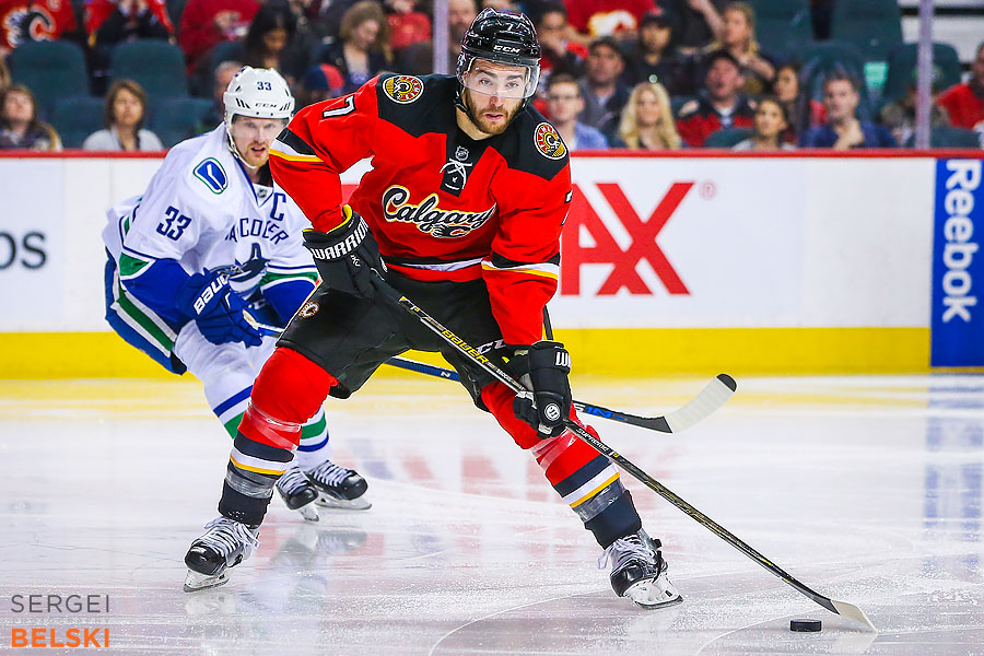 nhl hockey calgary sports photographer sergei belski photo