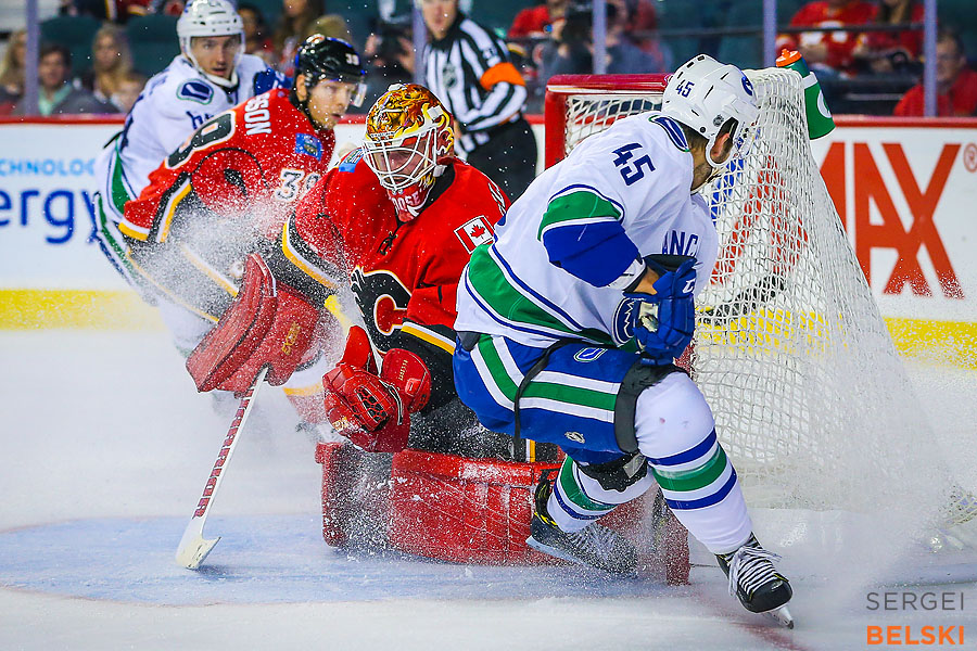 nhl hockey calgary sports photographer sergei belski photo