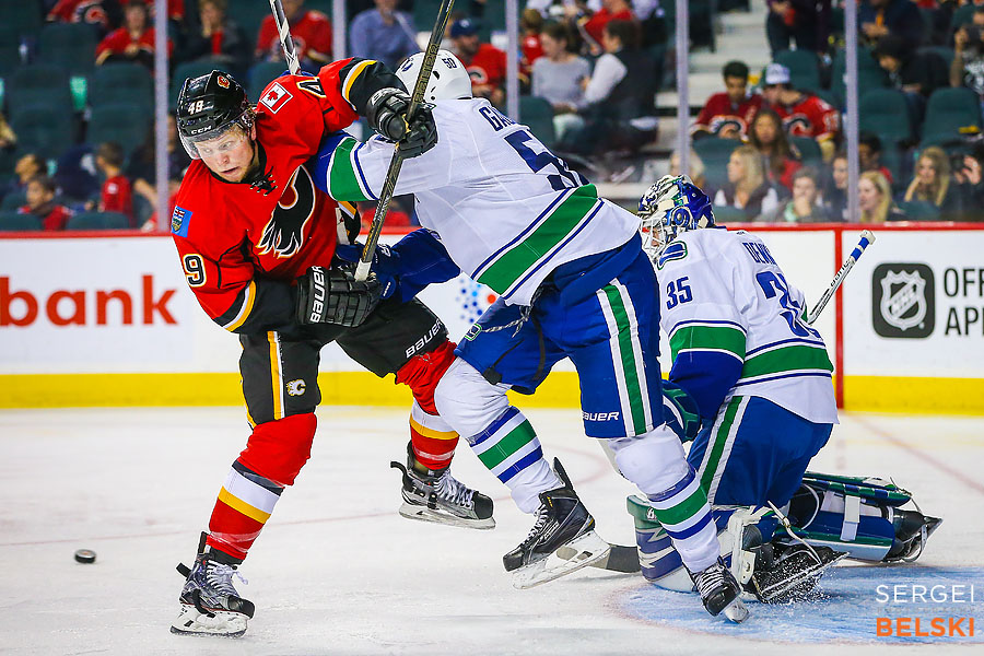 nhl hockey calgary sports photographer sergei belski photo