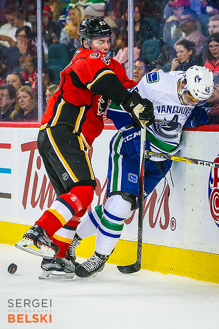 nhl hockey calgary sports photographer sergei belski photo
