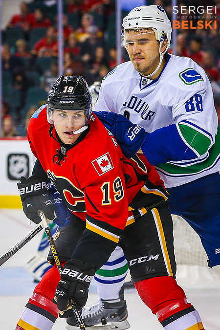 nhl hockey calgary sports photographer sergei belski photo