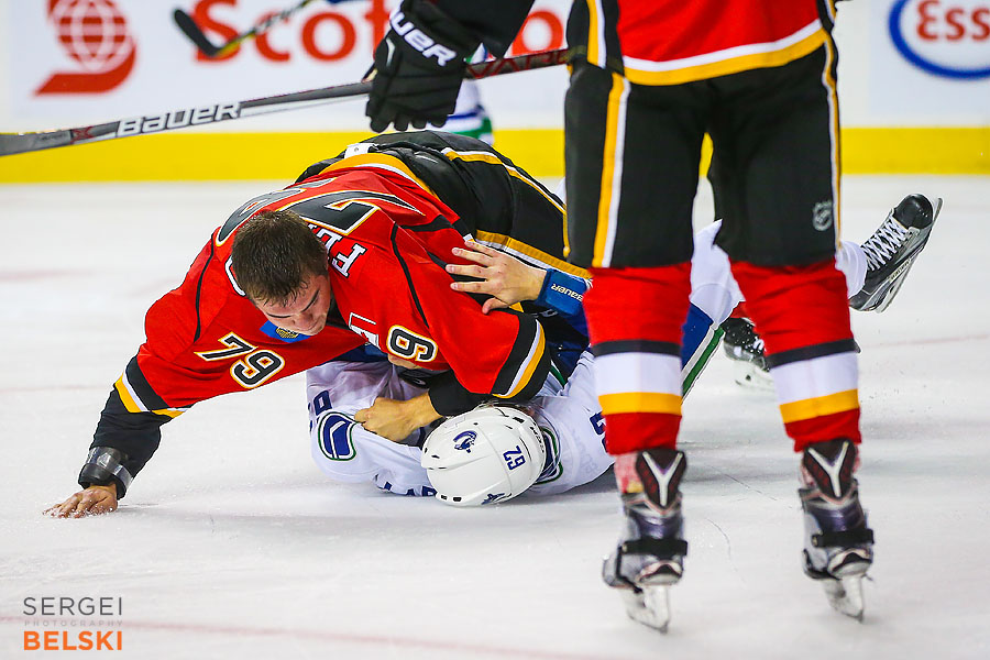 nhl hockey calgary sports photographer sergei belski photo