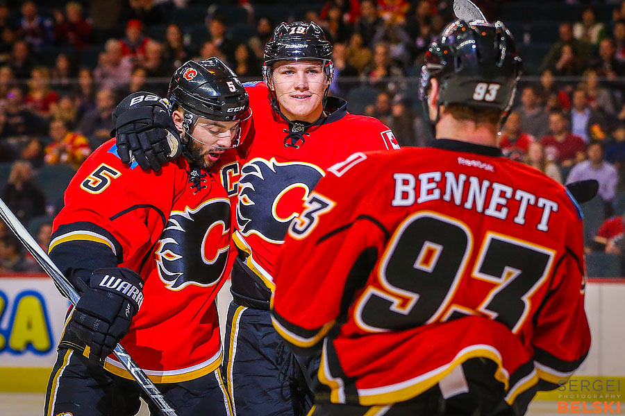 nhl hockey calgary sports photographer sergei belski photo