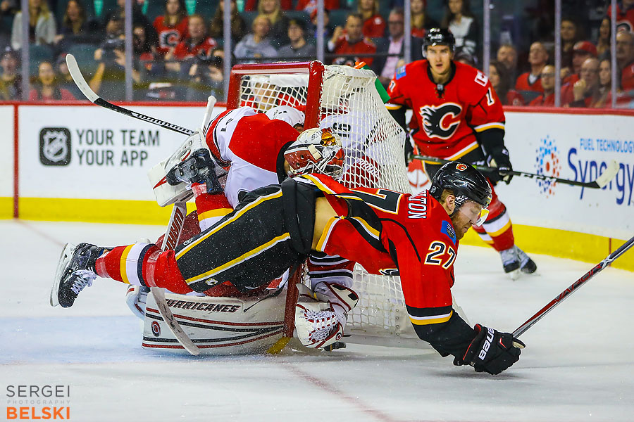 nhl hockey calgary sports photographer sergei belski photo
