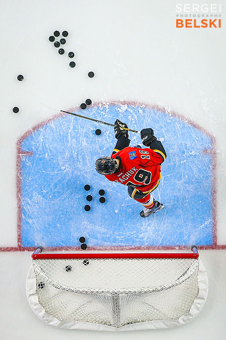 nhl hockey calgary sports photographer sergei belski photo
