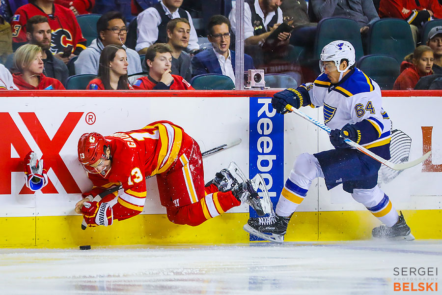 nhl hockey calgary sports photographer sergei belski photo