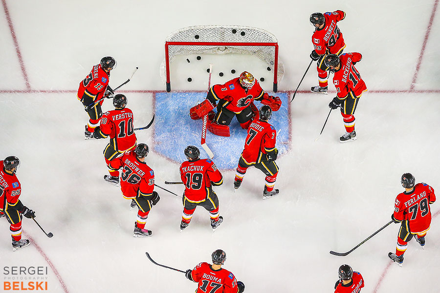 nhl hockey calgary sports photographer sergei belski photo