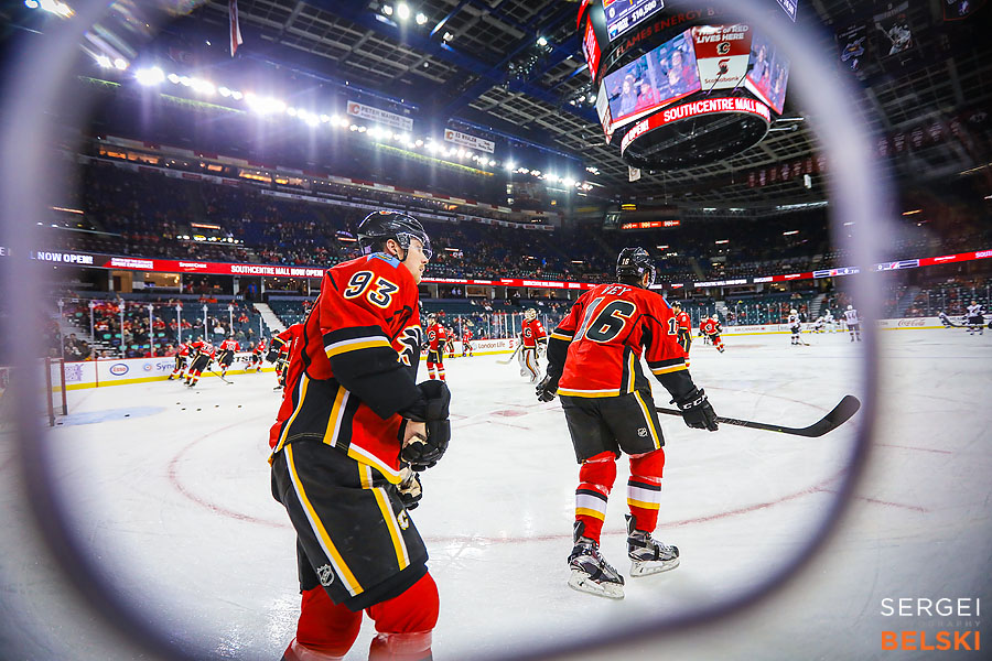 nhl hockey calgary sports photographer sergei belski photo