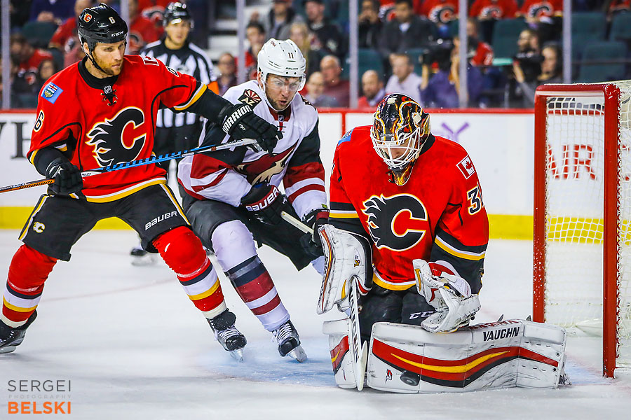 nhl hockey calgary sports photographer sergei belski photo