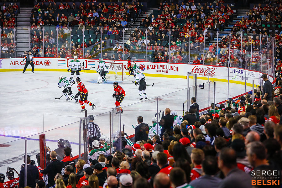 nhl hockey calgary sports photographer sergei belski photo