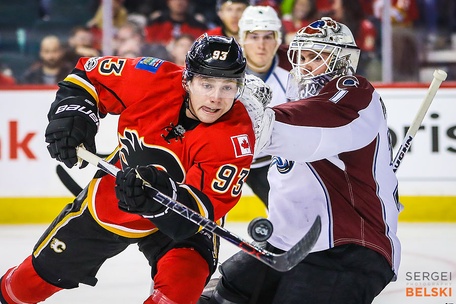 nhl hockey calgary sports photographer sergei belski photo