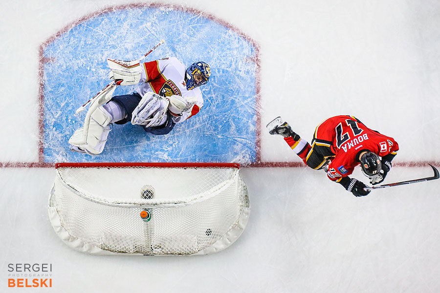 nhl hockey calgary sports photographer sergei belski photo