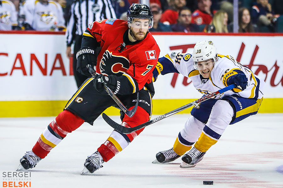 nhl hockey calgary sports photographer sergei belski photo
