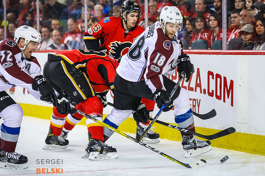 nhl hockey calgary sports photographer sergei belski photo