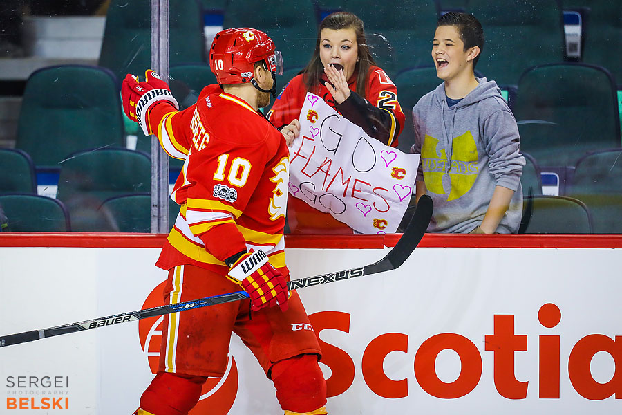 nhl hockey calgary sports photographer sergei belski photo