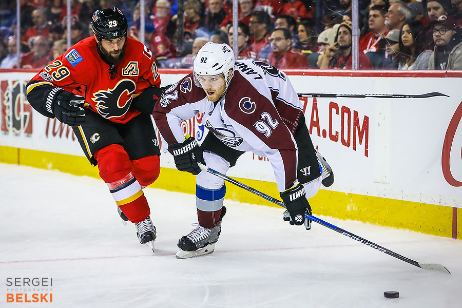 nhl hockey calgary sports photographer sergei belski photo