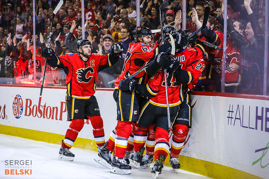 nhl hockey calgary sports photographer sergei belski photo