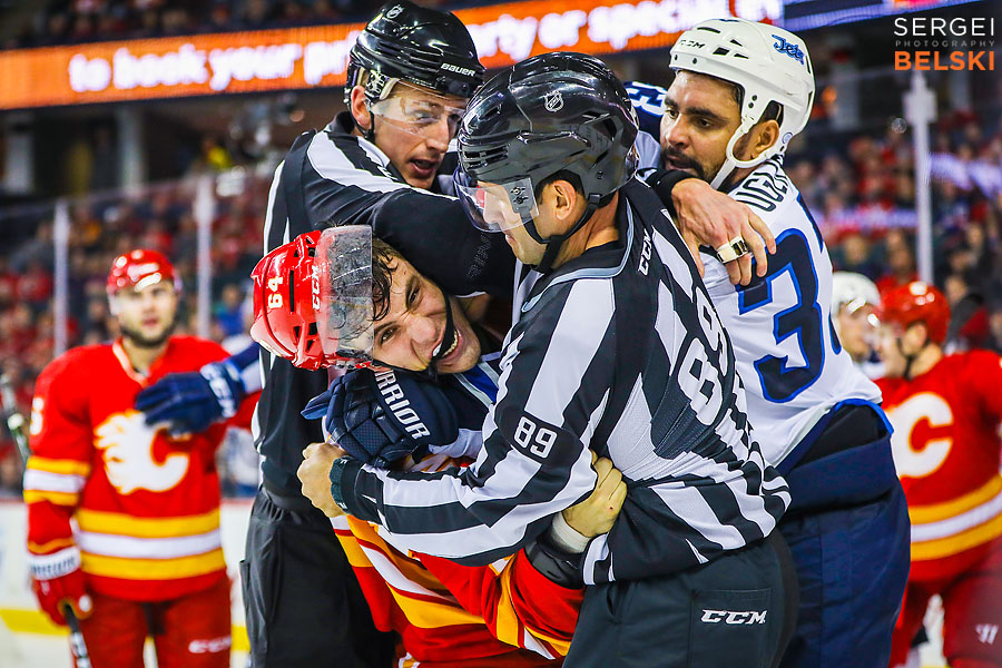 nhl hockey calgary sports photographer sergei belski photo