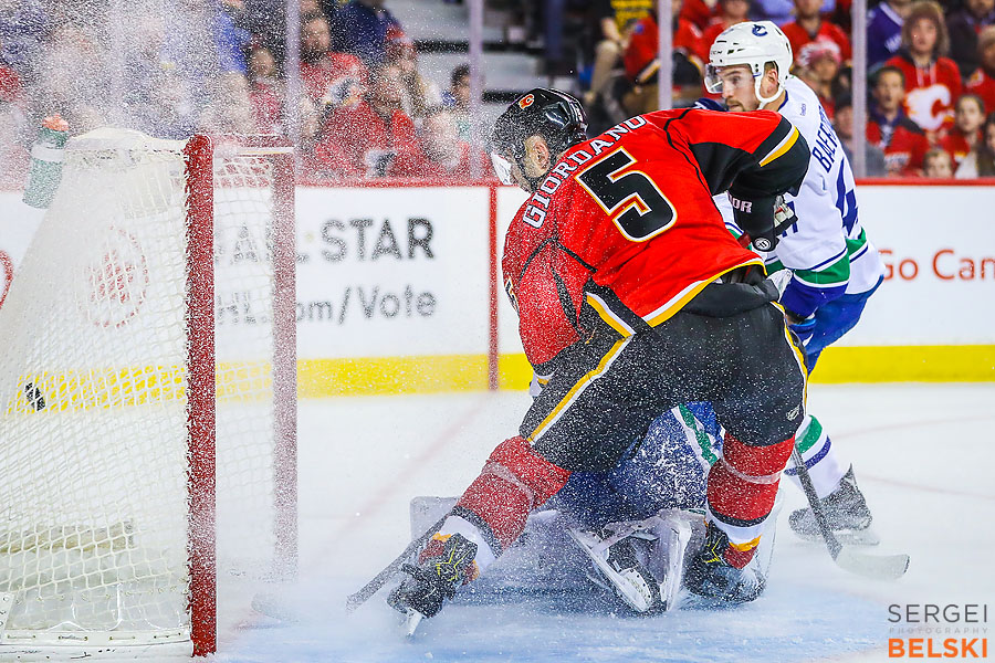nhl hockey calgary sports photographer sergei belski photo