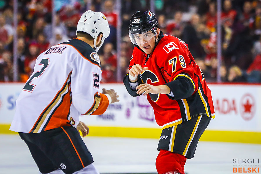 nhl hockey calgary sports photographer sergei belski photo