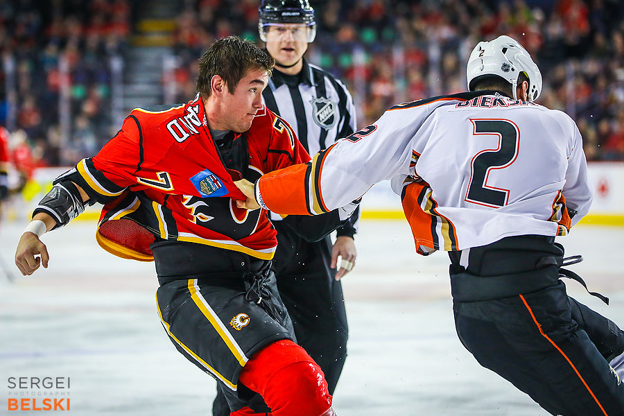 nhl hockey calgary sports photographer sergei belski photo