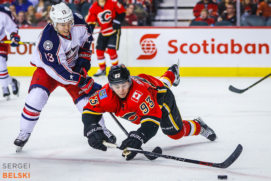 nhl hockey calgary sports photographer sergei belski photo